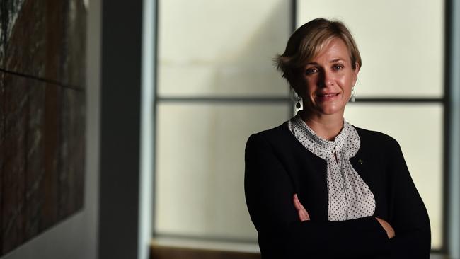 Independent Member for Warringah Zali Steggall poses for a portrait at Parliament House in Canberra. (AAP Image/Mick Tsikas)