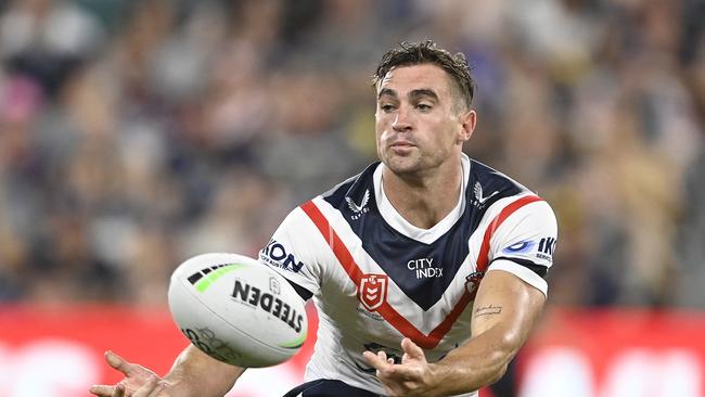 The Roosters are set to be without Connor Watson for the next month of football due to a throat injury. Picture: Getty Images.