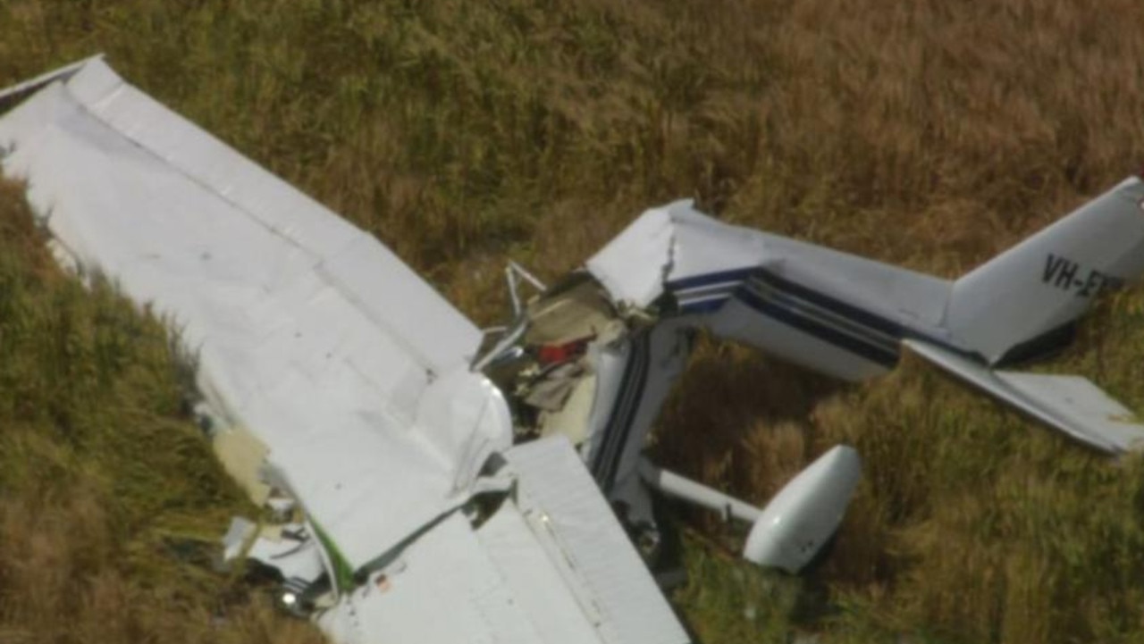 Horror as aircraft crashes in Victoria