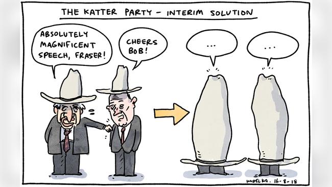 Jon Kudelka Letters Cartoon for 16-08-2018. Version: Letters Cartoon  (1280x720 - Aspect ratio preserved, Canvas added)COPYRIGHT: The Australian's artists each have different copyright agreements in place regarding re-use of their work in other publications.Please seek advice from the artists themselves or the Managing Editor of The Australian regarding re-use.