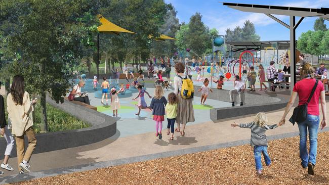 Work will begin on Ron's Creek Park on Monday.