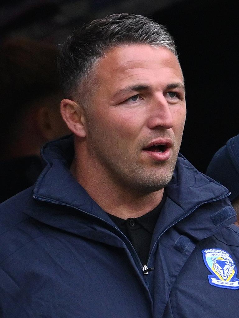 Warrington coach Sam Burgess has also voiced his desire return to the NRL. (Photo by Stu Forster/Getty Images)