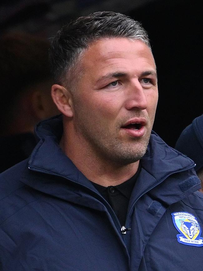 Warrington coach Sam Burgess has also voiced his desire return to the NRL. (Photo by Stu Forster/Getty Images)