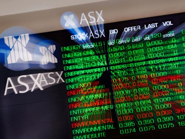 SYDNEY, AUSTRALIA - NewsWire Photos, October 29 2024. GENERIC. Stocks. Finance. Economy. Stock price ticker of the Australian Stock Exchange, ASX, at their offices on Bridge Street. Picture: NewsWire / Max Mason-Hubers