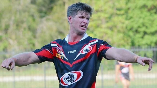 Jarrod Boyle in Collegians colours in 2018. Picture: Greg Rigby Sports Photos