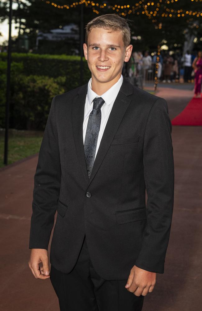 Lochie Ciesiolka at St Mary's College formal at Picnic Point, Friday, March 22, 2024. Picture: Kevin Farmer