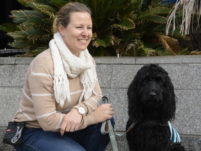 Therapy dog providing Hope to Toowoomba Childrens Court