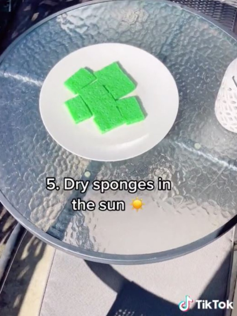 Let them dry in the sun. Picture: TikTok/cruisinginsiders