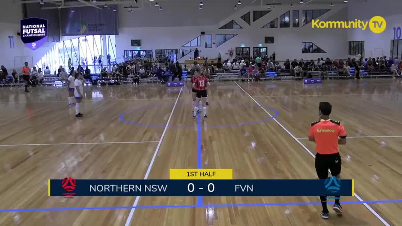 Replay: Football Northern NSW v Football Victoria (Open Women) - 2025 National Futsal Championships Day 1