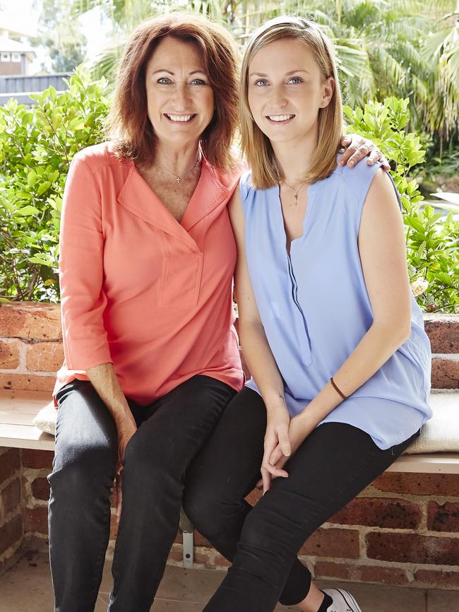 Lynne McGranger and daughter, Clancy Waters appearing on Better Homes and Gardens.