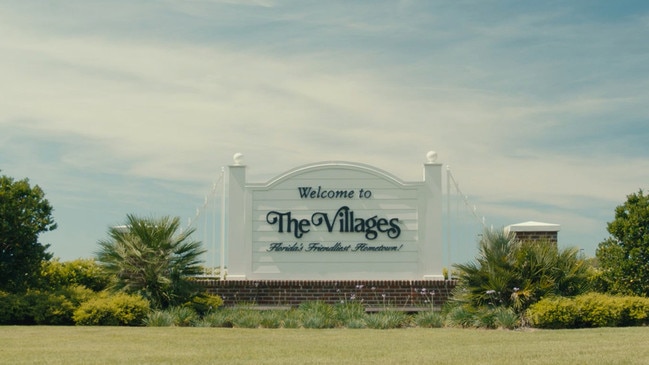 The Villages retirement city in Florida.