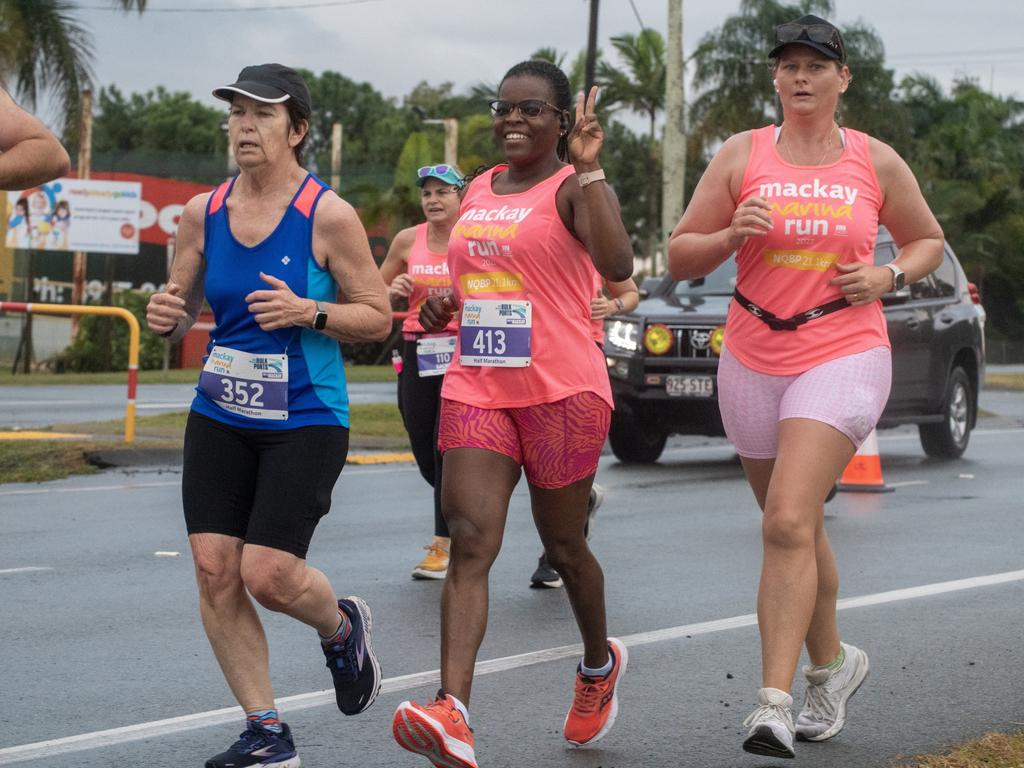 Fungisai Mandava at Mackay Marina Run Sunday 4 June 2023 Picture: Michaela Harlow