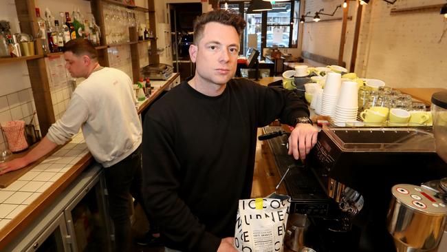 Matt Lanigan recently closed his South Yarra cafe Lucky Penny for good. Picture: David Geraghty.