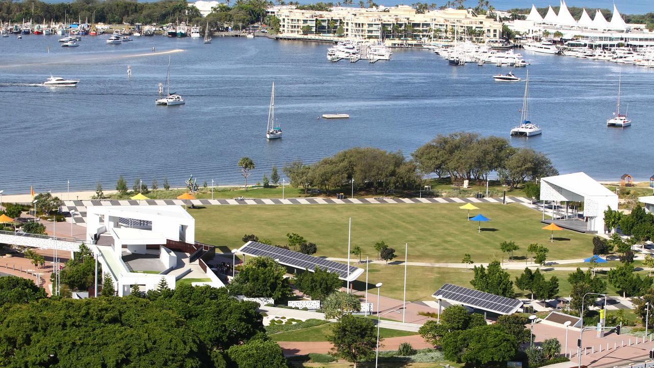 The Great Lawn at the Broadwater Parklands in Southport.