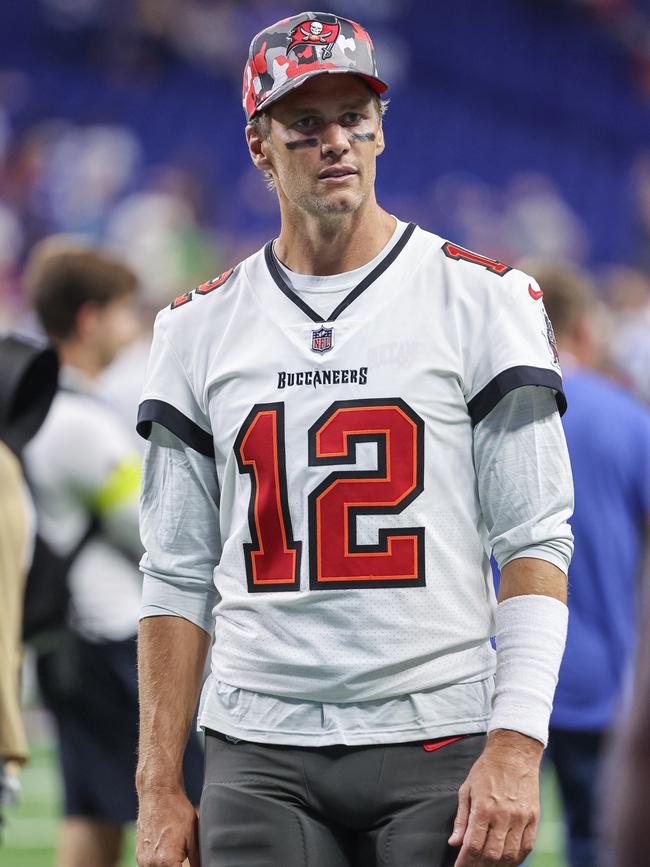 Tom doesn’t look happy. Photo by Michael Hickey/Getty Images