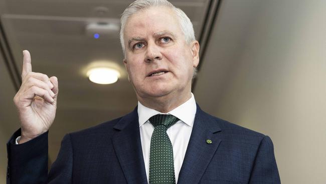 Deputy Prime Minister Michael McCormack said the road safety projects across regional SA had been “fast-tracked”. Picture: NCA NewsWire/Gary Ramage