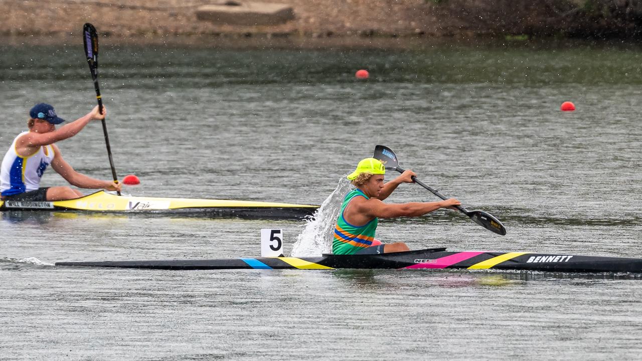 Young paddler Jerome Drobot, the brother of gun Natalia,. Credit JGRImages/Paddle Australia