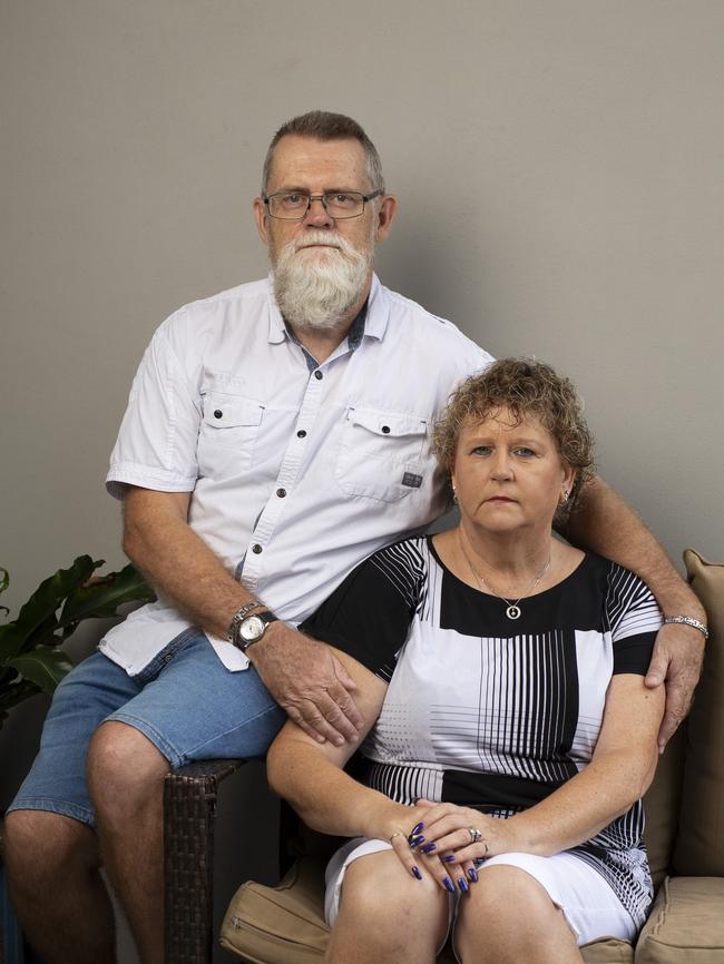 The Australian . NewsPeter Fitzgerald is a lifelong Labor supporter who is voting against the party for the first time because of Bill ShortenÕs franking credit policy.He is pictured with his wife Vicki Photographed at home in Tweed Heads. NSWStory : Greg BrownPhotography : Russell Shakespeare