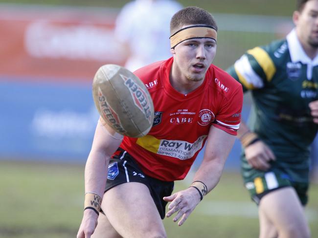 St Clair hooker Bryson Demanuele will be in action against Emu Plains in round 15. Picture Warren Gannon Photography