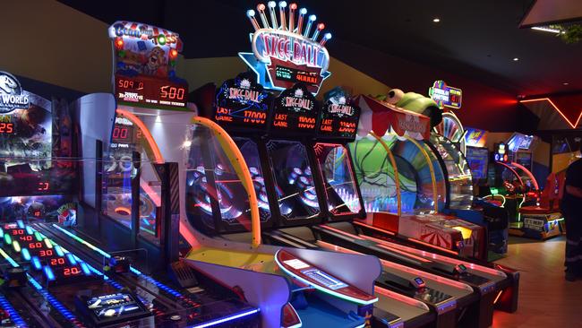 There are more than 70 arcade games at Timezone Rockhampton.