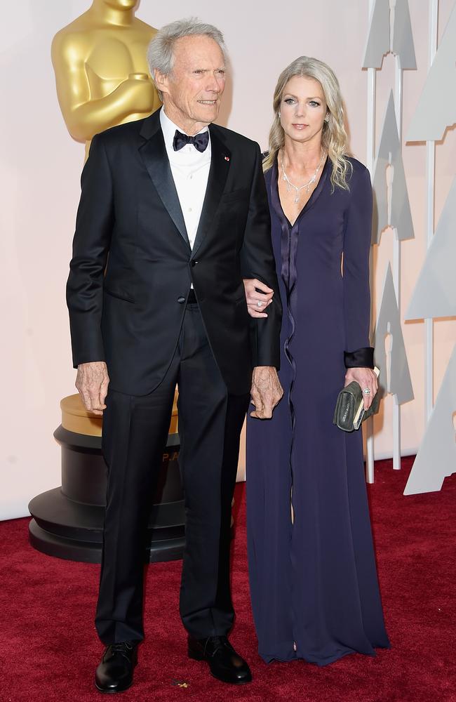 Eastwood and Sandera made their public debut at the 2015 Oscars. Picture: Jason Merritt/Getty Images