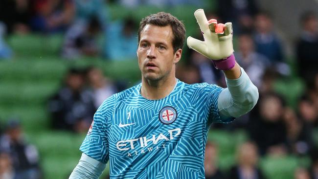 Melbourne City's Thomas Sorensen.