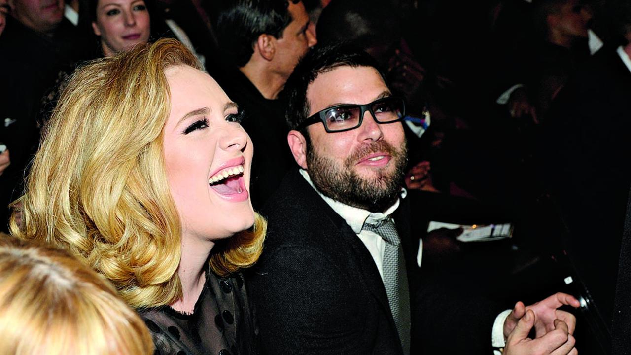 Adele and Simon Konecki attend The 54th Annual GRAMMY Awards at Staples Center on February 12, 2012 in Los Angeles. Picture: Getty Images