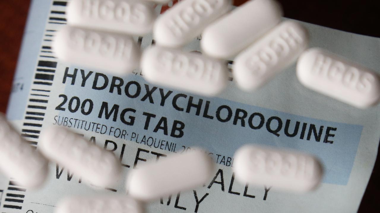 It’s hoped that hydroxychloroquine will provide a treatment for COVID-19. Picture: John Locher/AP