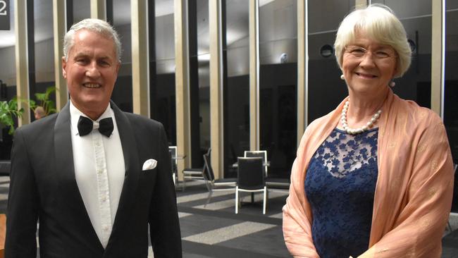 Mackay Regional Council Mayor Greg Williamson and Rockhampton Regional Council Mayor Margaret Strelow. Picture: Zizi Averill