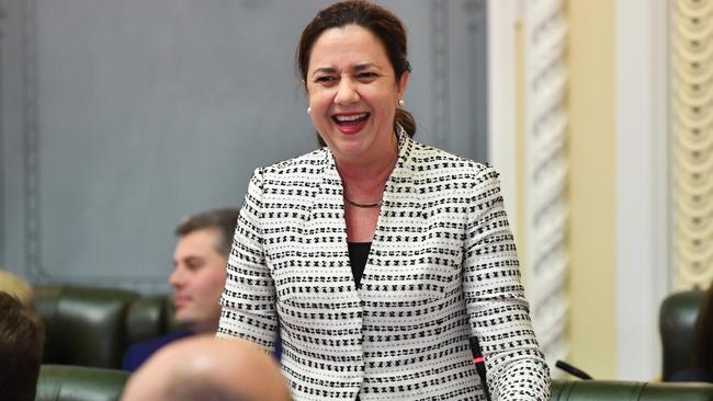 Queensland Premier Annastacia Palaszczuk (AAP Image/Darren England)