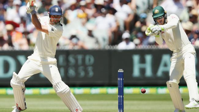 Alastair Cook has been impressive on day two at the MCG. Picture: Getty Images.