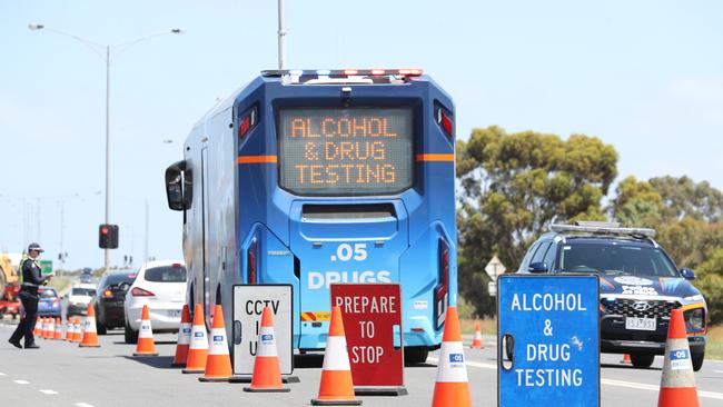 Ball was caught by police after trying to avoid a booze bus in Cockatoo. Picture: generic.