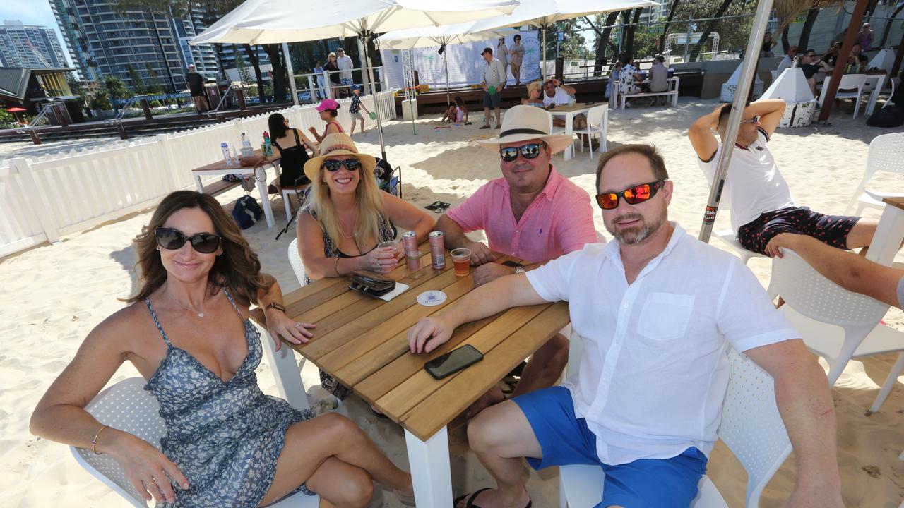 People attending the opening of The Kurrawa Beach Club at Kurrawa Terrace Beachfront. Pic Mike Batterham