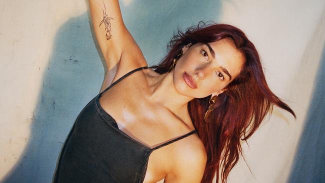 British-Albanian pop singer-songwriter Dua Lipa, whose third album 'Radical Optimism' falls away quickly, and her powerhouse vocals sound oddly flat and lifeless. Picture: supplied