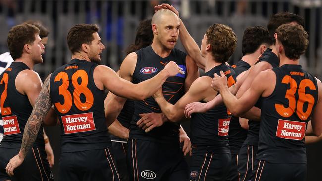 When Mumford began his AFL career, the Giants had not yet joined the competition. (Photo by Paul Kane/Getty Images)