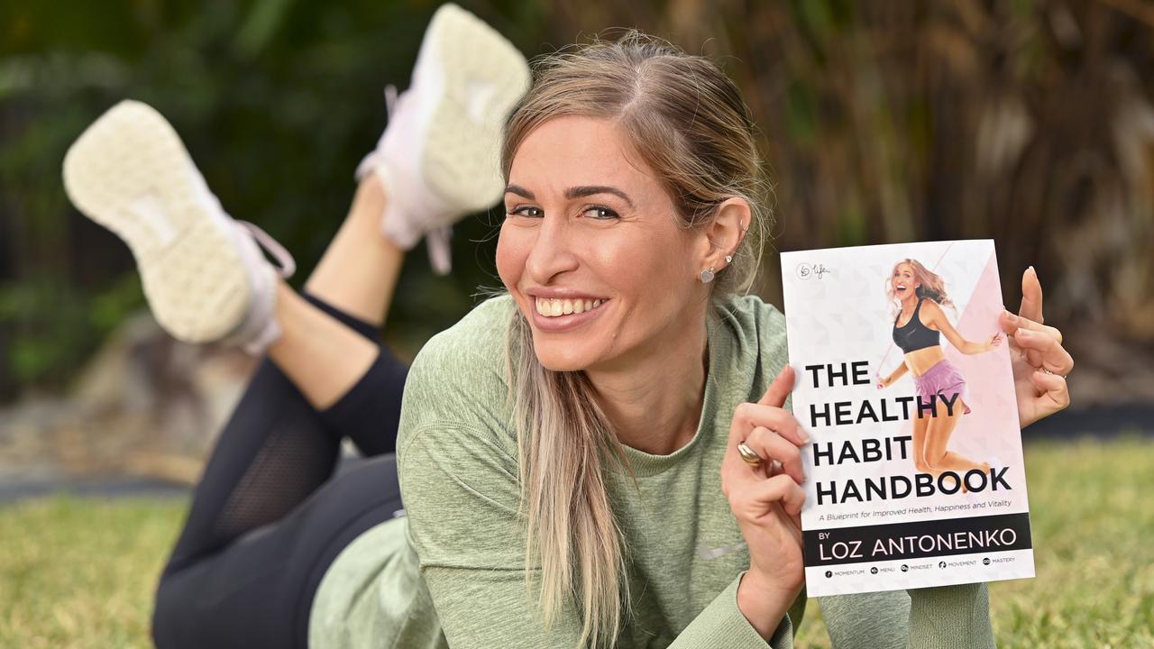 Loz Antonenko launched her own fitness and health guide, The healthy Habit Handbook, last year. Picture: Cordell Richardson