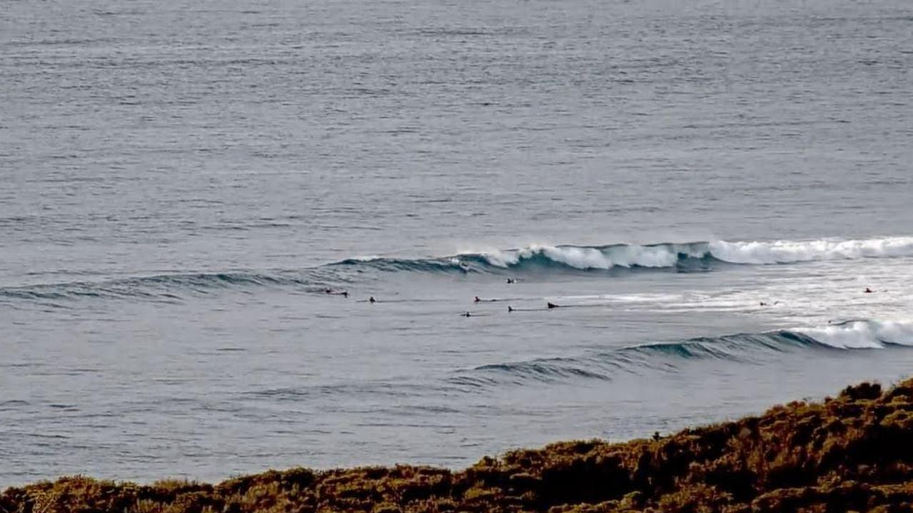 A zoomed-in view of the surf camera.