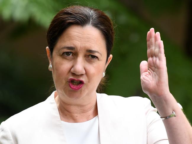 Premier Annastacia Palaszczuk. Picture: AAP/Dan Peled