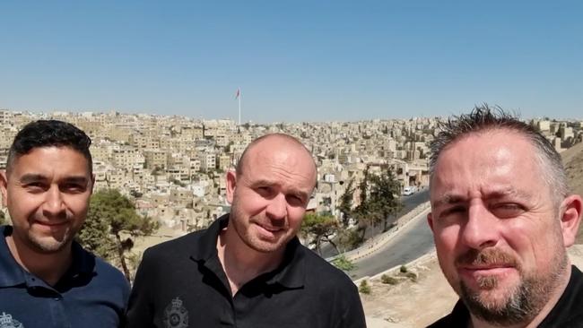 AFP officers in Jordan where a partnership with the Jordan Community Peace Centre is raising awareness of radicalisation processes. Picture: AFP.