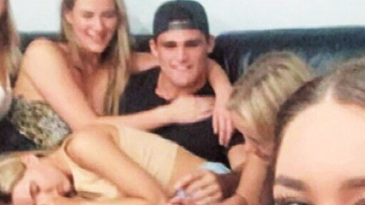 NRL Penrith Panthers halfback Nathan Cleary has been caught breaking social distancing laws on Anzac Day. Supplied