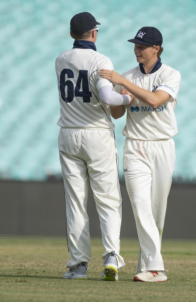 Collingwood cricket recruit Wil Parker stars in VFL debut off half back ...