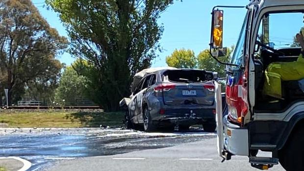 Two men have faced court on Monday after the alleged theft of a police car and a pursuit through Yallourn