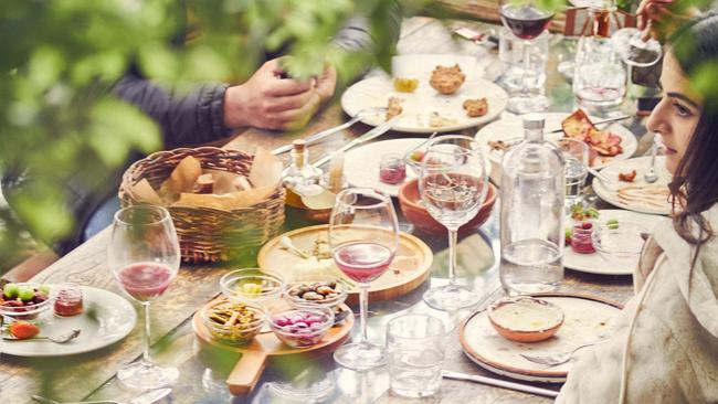 Lunch at Mrizi i Zanave Agroturizëm in north-western Albania, a beacon among a wave of eateries championing rich culinary traditions. Picture: Jenny Zarins.