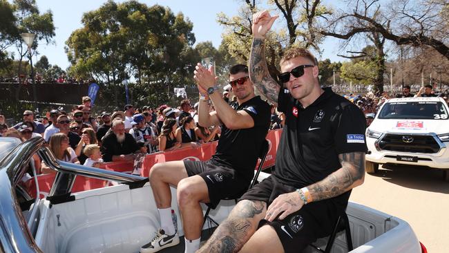 Maynard and Jordan De Goey. Picture: Robert Cianflone/Getty Images