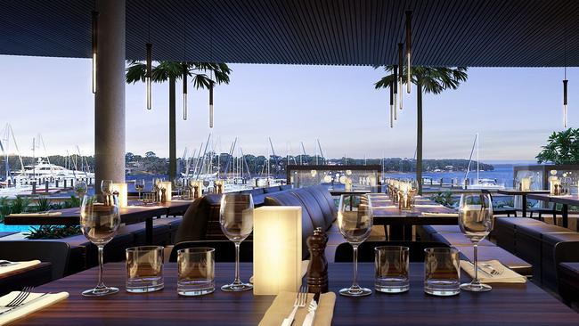 Impressions of the restaurant, set to open in September.