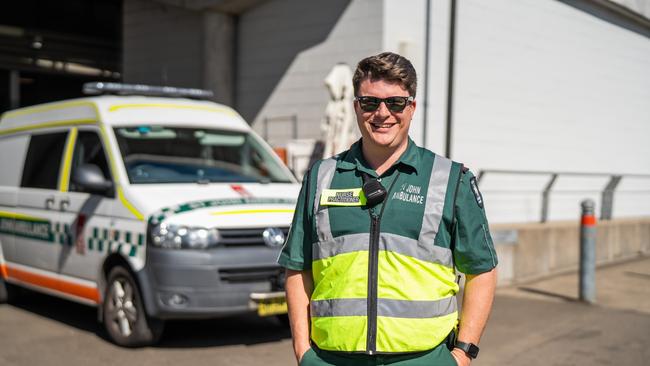 St John Ambulance NSW deputy commissioner Elliott Williams.