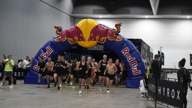 10000 athletes put their fitness to the test in a massive Hyrox competition this weekend (14-15 Dec) at Melbourne Exhibition and Convention Centre. Picture Valeriu Campan