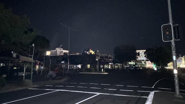 Cairns City went dark for two hours on Saturday, January 18 as underground cable on the Esplanade caused a power outage to more than 4700 customers. Corner of Sheridan St and Shields St.