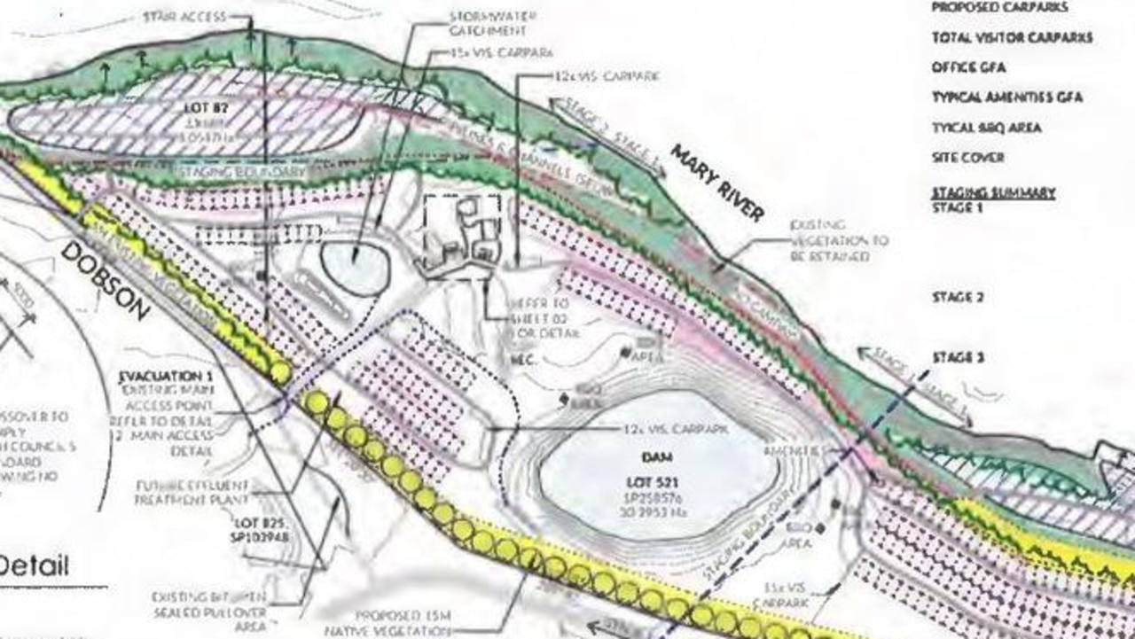 Proposed Amamoor tourist park, Gympie council development application