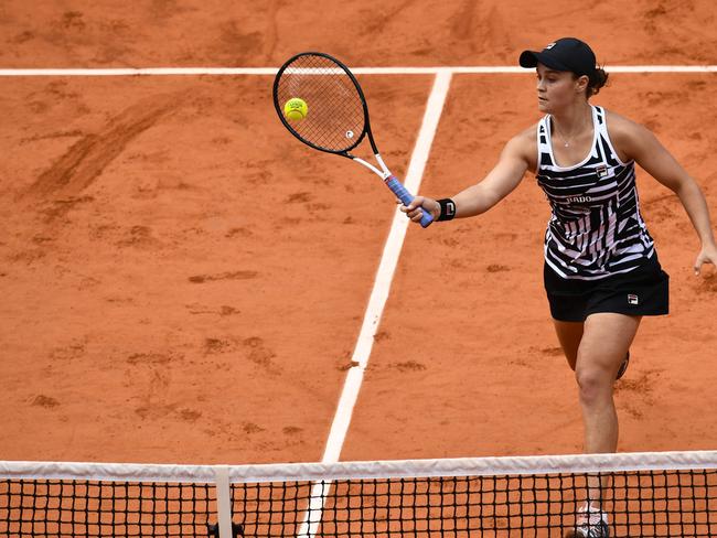 French Open tennis champ Ashleigh Barty has made a successful transition back to tennis from her stint in cricket. Picture: AFP